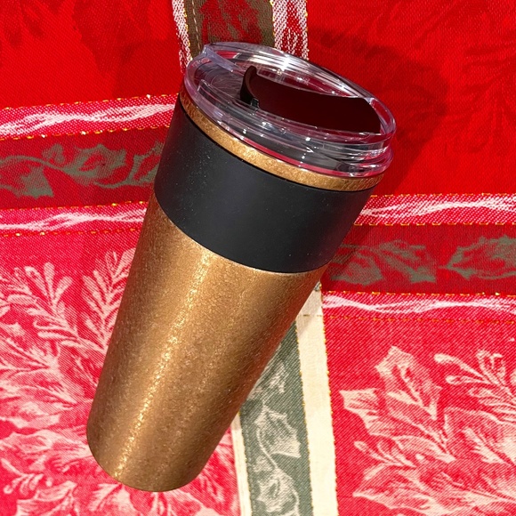 Starbucks ✨LIMITED EDITION✨ Black Glitter Gold Stainless Steel Tumbler - Picture 4 of 9